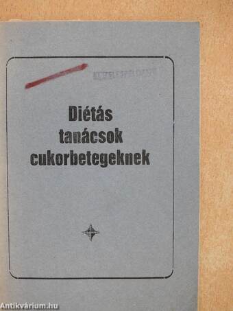 Diétás tanácsok cukorbetegeknek 