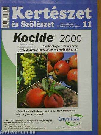 Kertészet és Szőlészet 2006. március 17.