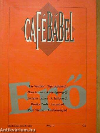 Café Bábel 1998. Ősz