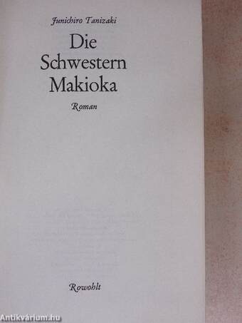 Die Schwestern Makioka