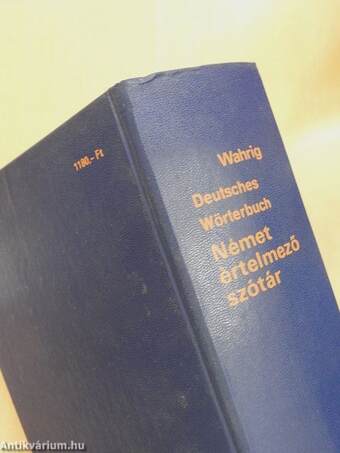 Német értelmező szótár/Deutsches Wörterbuch