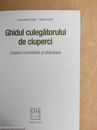 Ghidul culegatorului de ciuperci