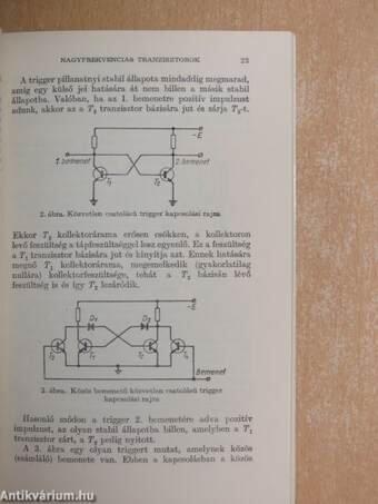 Elektronikus számológépek új elemei