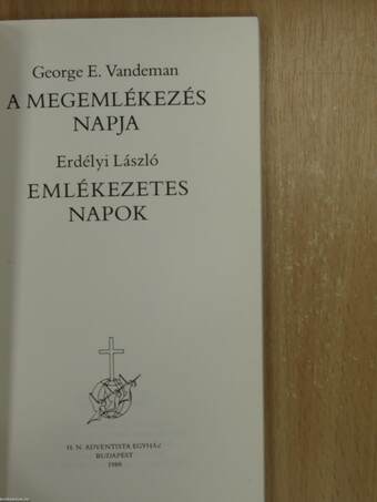 A megemlékezés napja/Emlékezetes napok