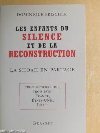 Les Enfants du Silence et de la Reconstruction