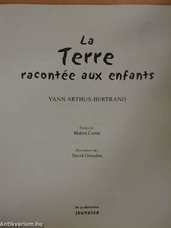 La Terre racontée aux enfants