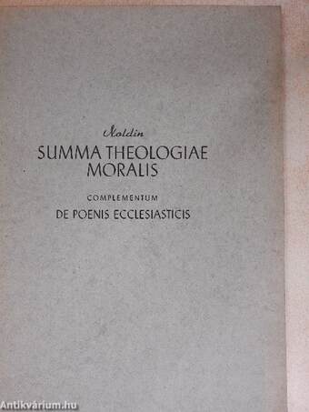 Summa theologiae moralis