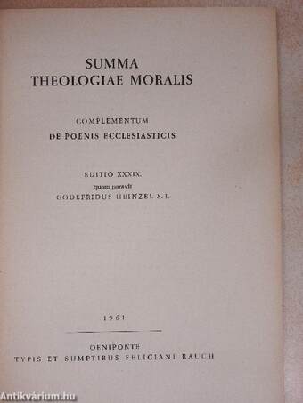 Summa theologiae moralis