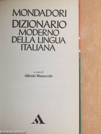 Mondadori dizionario moderno della lingua italiana