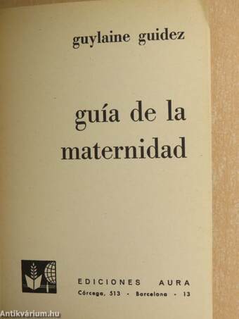 Guía de la maternidad