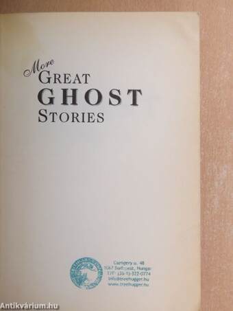 More Great Ghost Stories