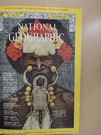 National Geographic 1973. (nem teljes évfolyam)