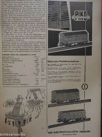 Der Modelleisenbahner Januar-Dezember 1961.