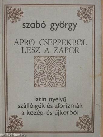 Apró cseppekből lesz a zápor