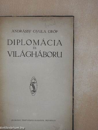 Diplomácia és világháboru