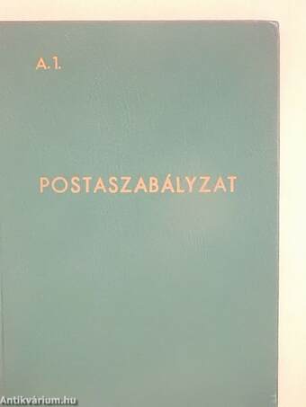 Postaszabályzat