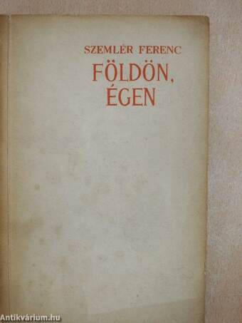 Földön, égen