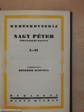 Nagy Péter I-IV.