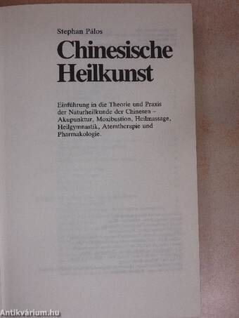 Chinesische Heilkunst