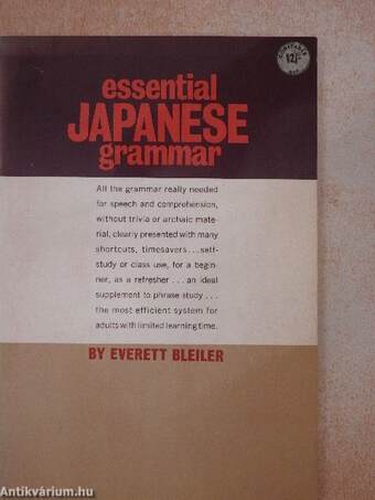 Essential Japanese Grammar