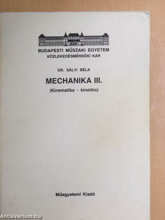 Mechanika III.