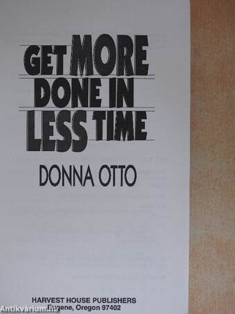 Get More Done In Less Time