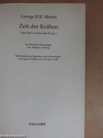 Zeit der Krähen