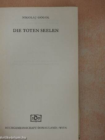 Die Toten Seelen