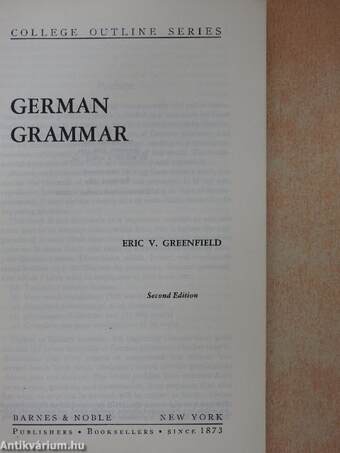 German Grammar