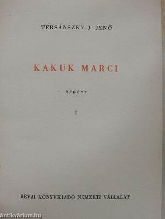 Kakuk Marci I-II.