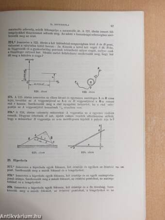 Ábrázoló geometriai példatár