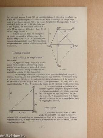 Ábrázoló geometriai példatár