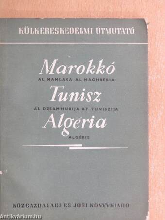 Marokkó/Tunisz/Algéria