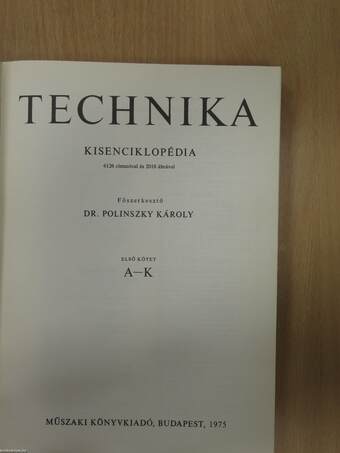 Technika kisenciklopédia I-II.