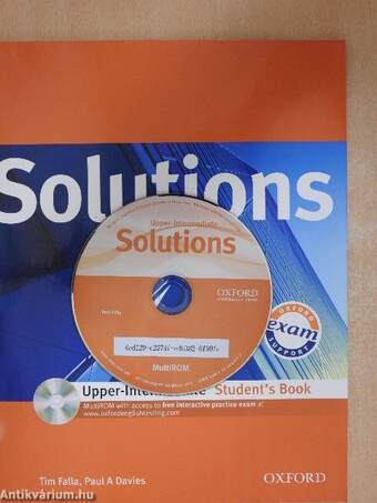 Solutions - Upper-Intermediate - Student's Book - CD-vel