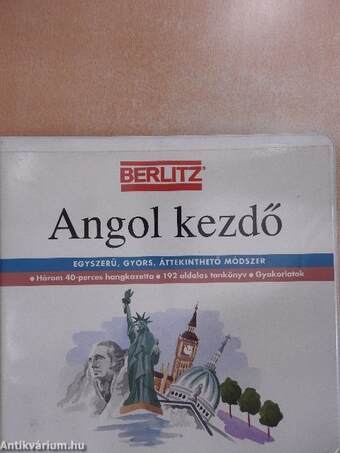 Angol kezdő - 3 db kazettával