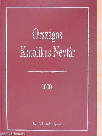 Országos Katolikus Névtár 2000