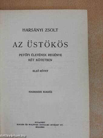 Az üstökös I-II.