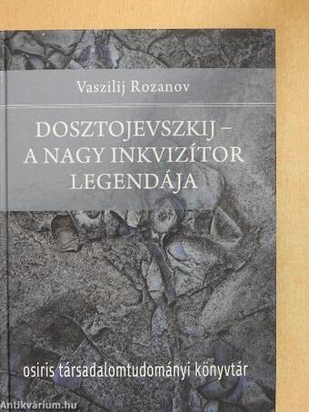 Dosztojevszkij - A nagy inkvizítor legendája