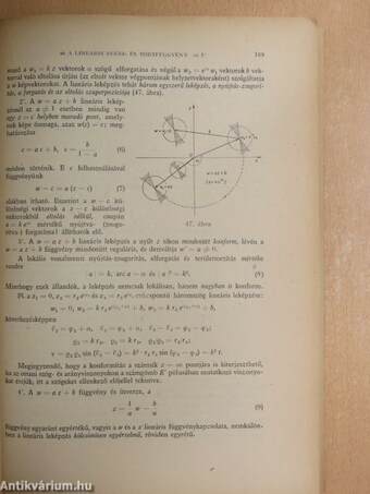 Műszaki matematikai gyakorlatok B. IV.