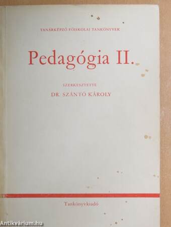 Pedagógia II.