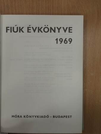 Fiúk Évkönyve 1969