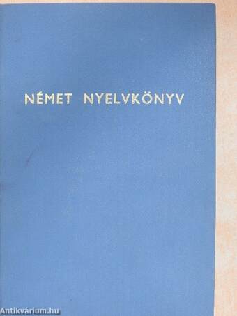 Német nyelvkönyv I.