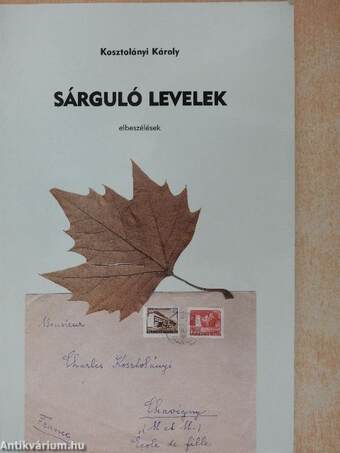 Sárguló levelek