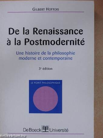 De la Renaissance á la Postmodernité