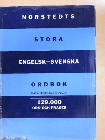 Norstedts Comprehensive English-Swedish Dictionary/Norstedts Comprehensive Swedish-English Dictionary