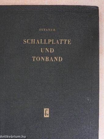 Schallplatte und Tonband