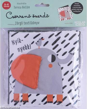 Csörrenő őserdő - Zörgő textilkönyv