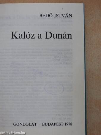 Kalóz a Dunán