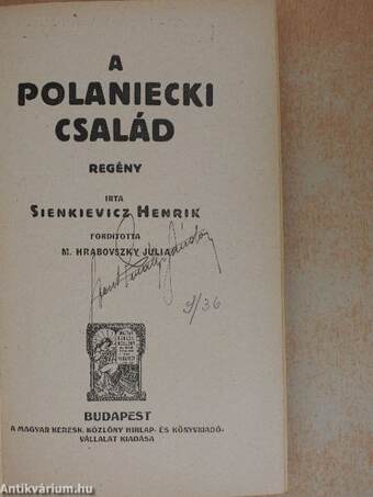 A Polaniecki család